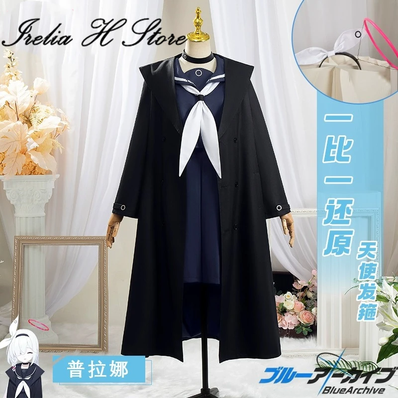 

Irelia H Blue Archive Arona Cosplay Costume women sailor suit JK dress