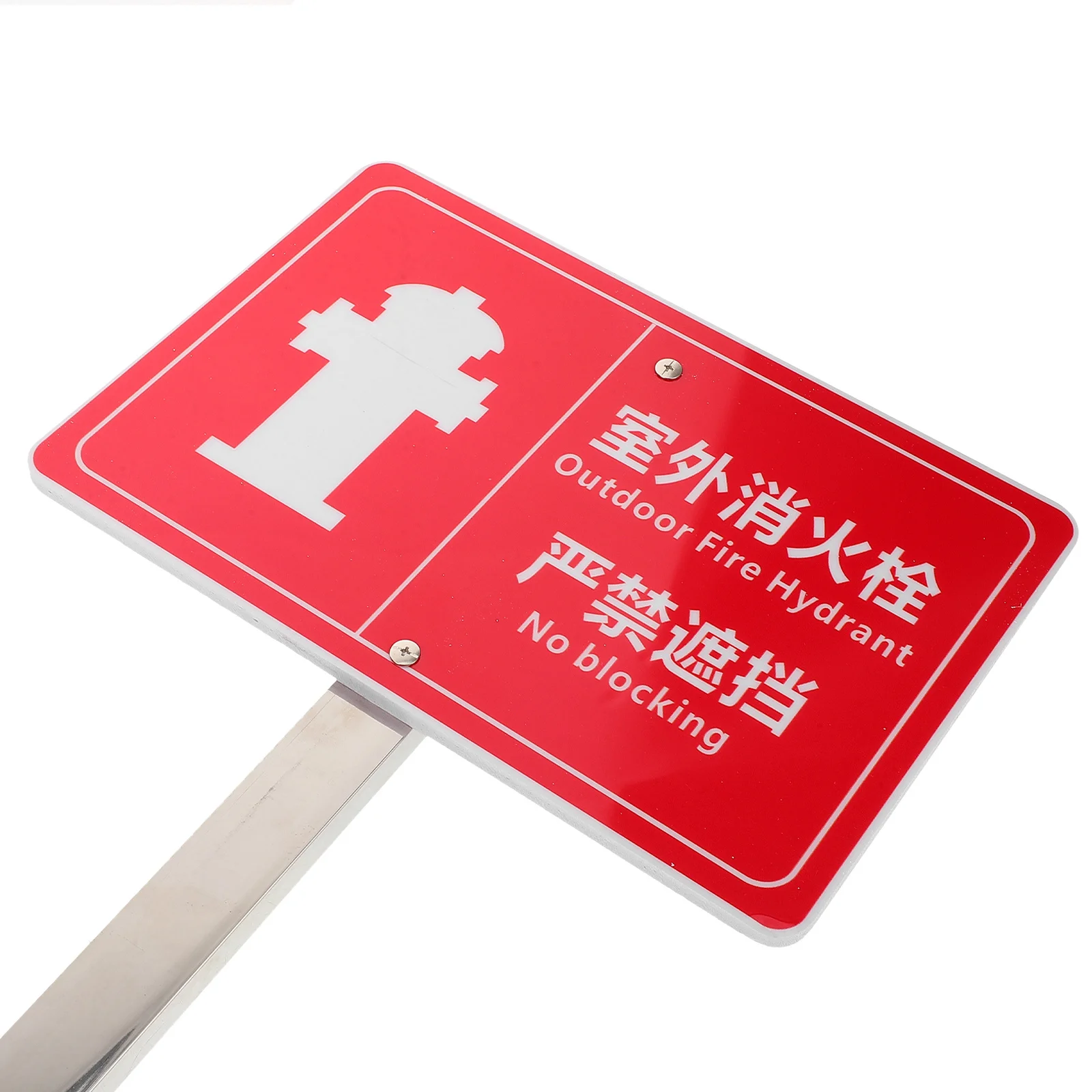 Tanda Hidran Pemadam Kebakaran Luar Ruangan Tahan Air Bahan Tahan Lama Tahan Cuaca Visibilitas Tinggi Konektor Pompa Kebakaran Darurat Keamanan
