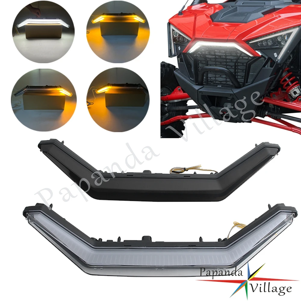 

Светодиодный передний дневный ходовой указатель поворота для POLARIS RZR PRO XP 4R Sport Rockford Fosgate LE Ultimate Premium # 2884346