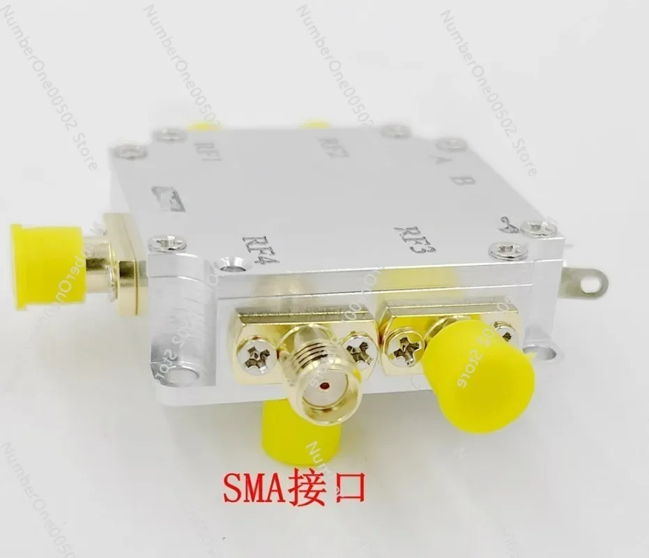 SP4T All Quad RF Electronic Switches 1M-3GHz Broadband Wide Height Isolation Low Insertion Loss