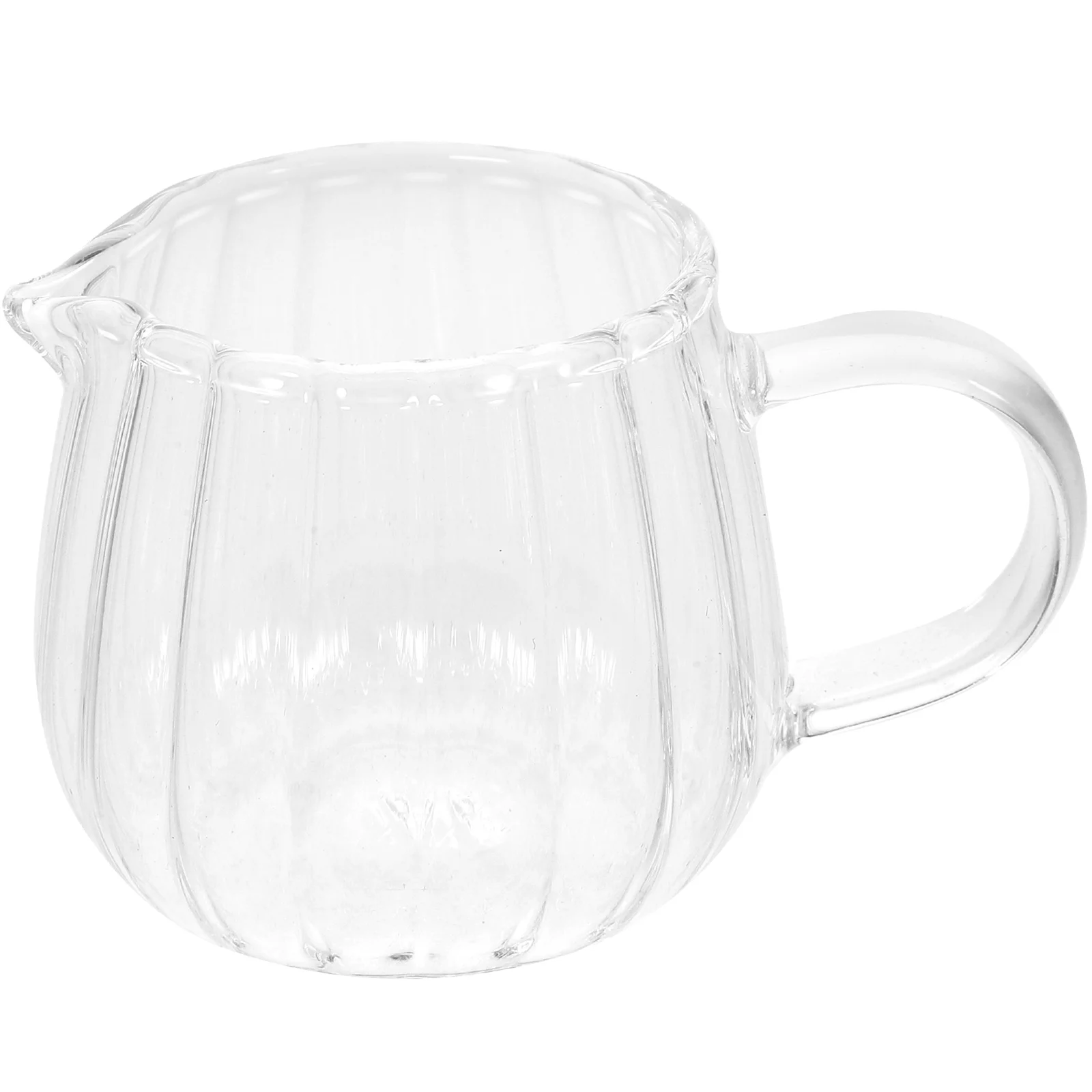 

Glass Pitcher Mini Bottle 250ml Jug for Coffee Drinks Breastmilk Storage Iced Tea Pitchers Multi Use