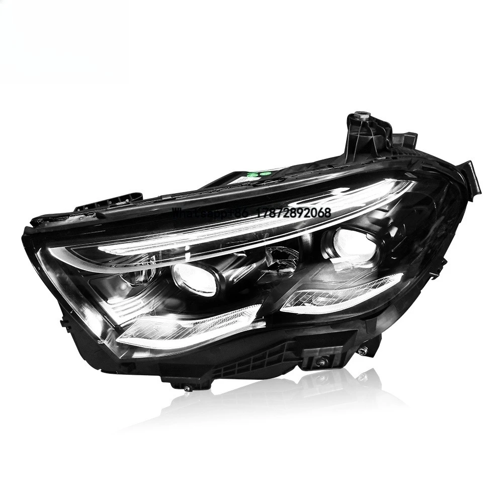 Modified W214 LED Headlight for E-Class 2024 2025 2026 W214 Low to High Configuration Led Lights for Car