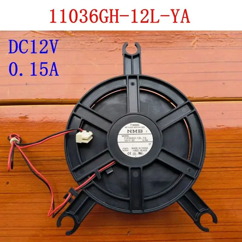 

New For NMB 11036GH-12L-YA DC12V 0.15A Two Wires Refrigerator Cooling Fan parts