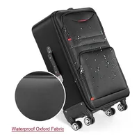 Oxford Fabric Luggage 3 Pcs Suitcase Set with TSA Lock & 360° Silent Wheels, Waterproof Expandable Travel Bag for Business 5