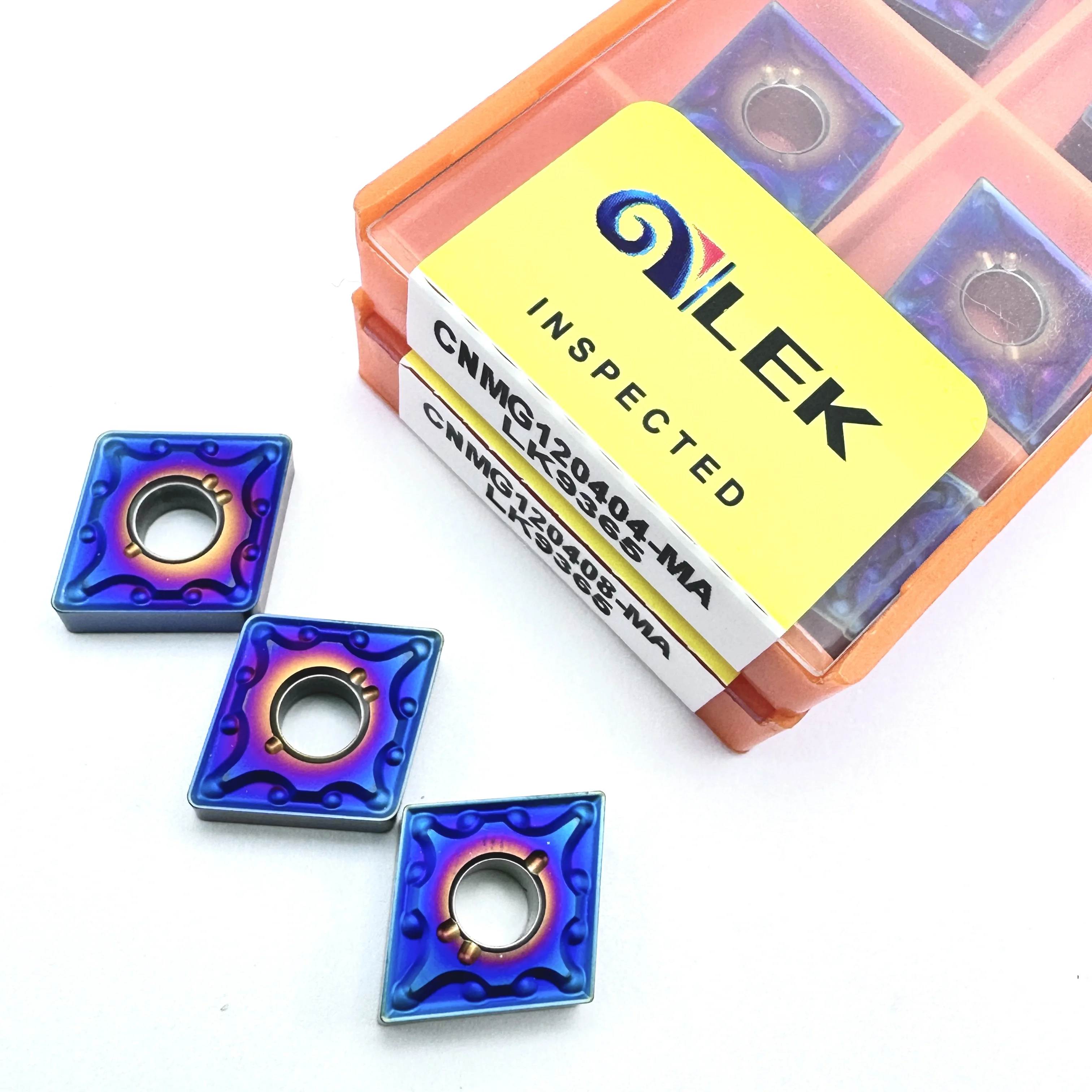 

CNMG120404 CNMG120408-MA LK9365 Carbide Insert Nano Coating External Turning Tool Cutting Steel Lathe CNC Turning Insert