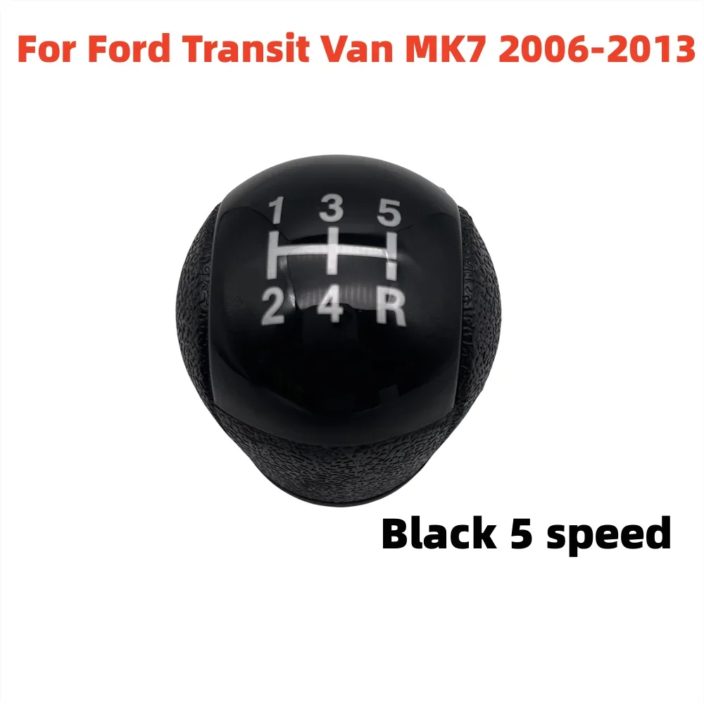 5/6 Speed Car Styling Manual Gear Stick Shift Knob Lever Stick Black for Ford Transit Van MK7 2006-2013 Car Accessories