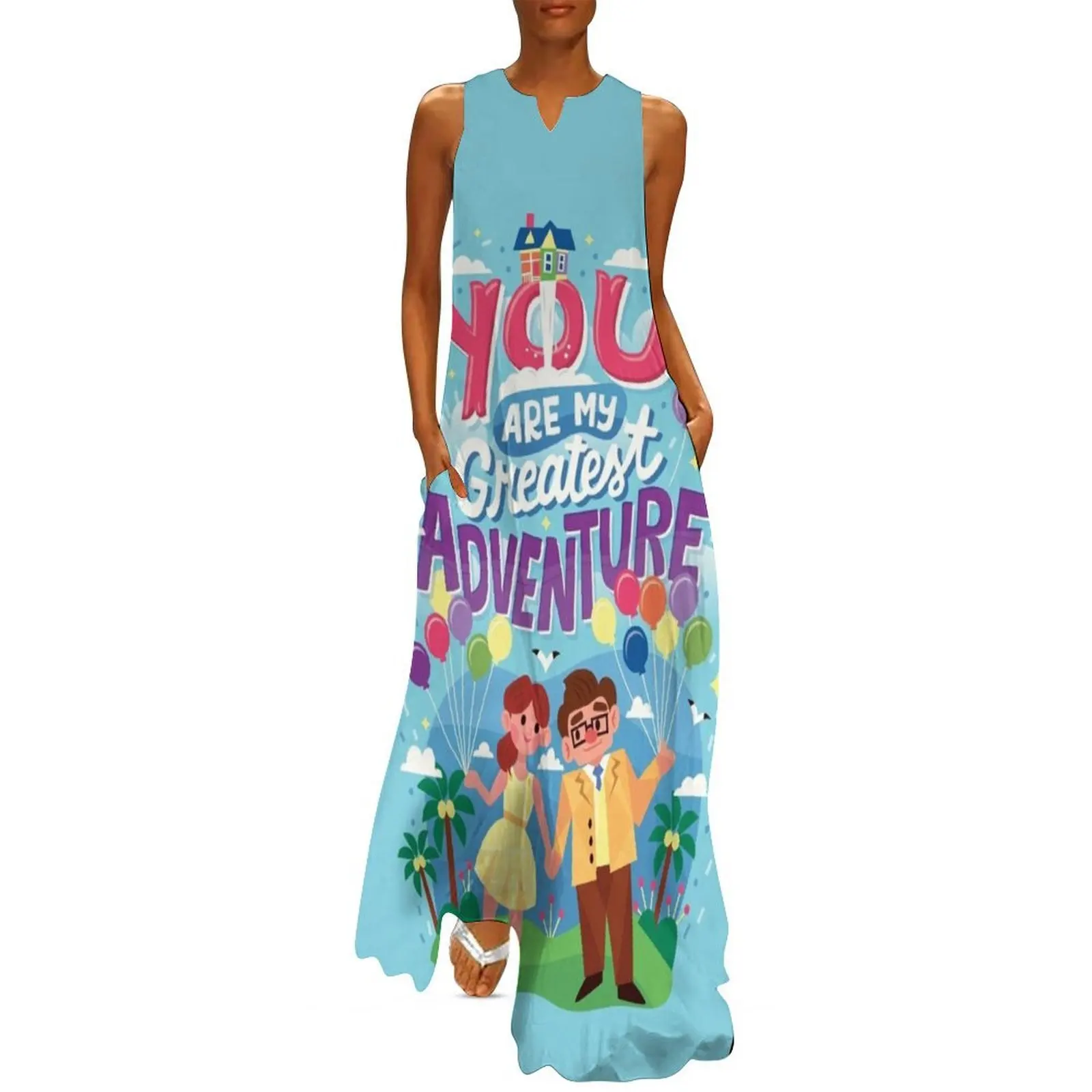 

Greatest Adventure Long Dress dress for women birthday dress chic and elegant evening Bridesmaid woman