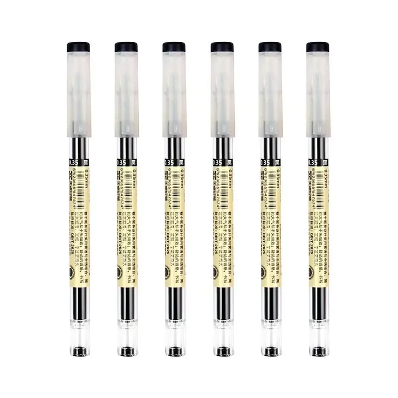 54-teiliges Set Japanische Feinschreibstifte 0,35mm Schwarz Blau Rot Tinte Gelstift Kugelschreiber Schule Büro Schüler Schreibwaren