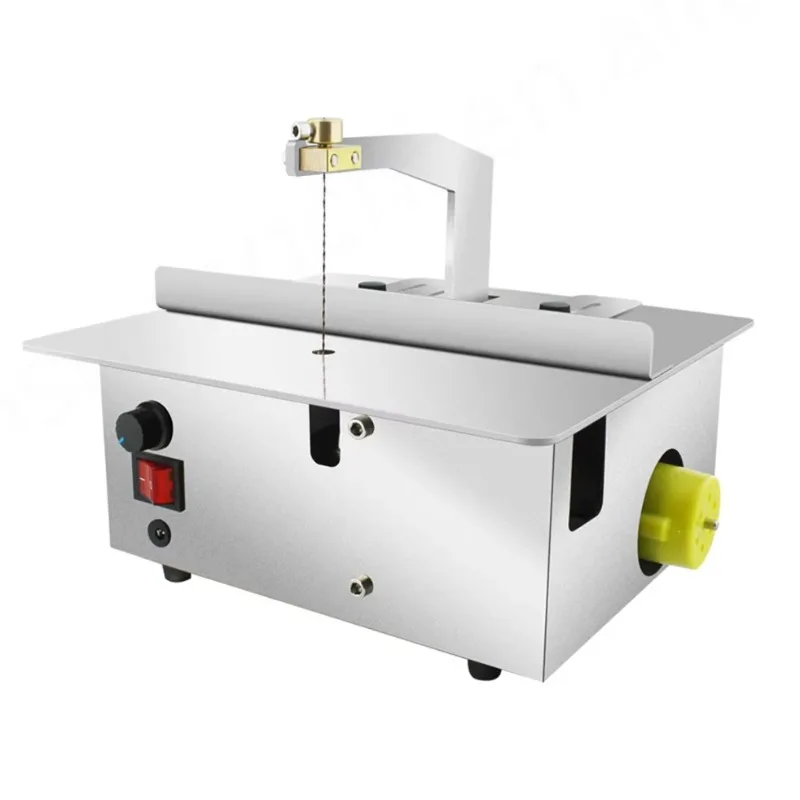 

Benchtop Scroll Saw Electric Wire Saw for Jade Metal Gemstone Cutting DIY Tool Equipment Set Home Use Workshop High