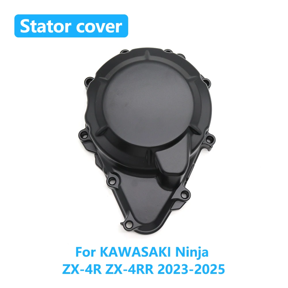 

For Kawasaki Ninja ZX-4R ZX-4RR ZX4R ZX4RR 2023-2025 Motorcycle Accessories Engine Stator Cover Crankcase Cover Aluminium