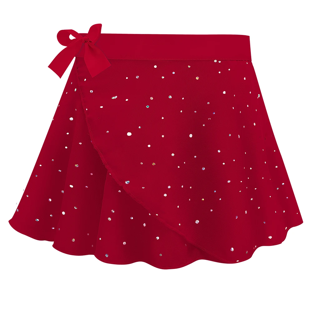 Mädchen Ballett Trikots mit abnehmbarem Rock Combo Krawatte Kurzarm Ballett Tanz Kleid Outfit Kinder Gymnastik Kostüm – Detail 11