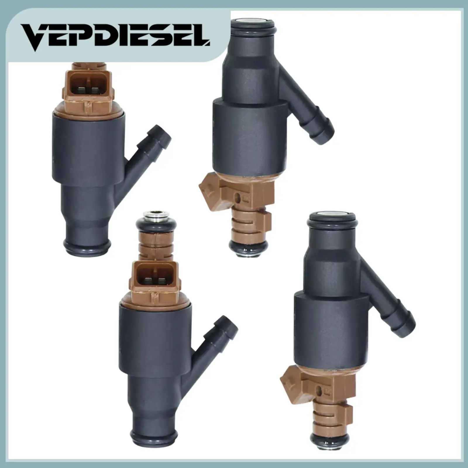 

4pcs Fuel Injector Nozzle for BMW 318i 318is 318ti Z3 1.8L 1.9L I4 Part# 13641247196 0280150501 Engine Replacement Part