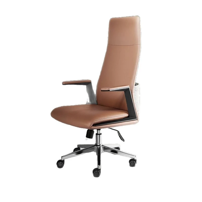 Modern minimalist high-end reclining ergonomic boss chair
