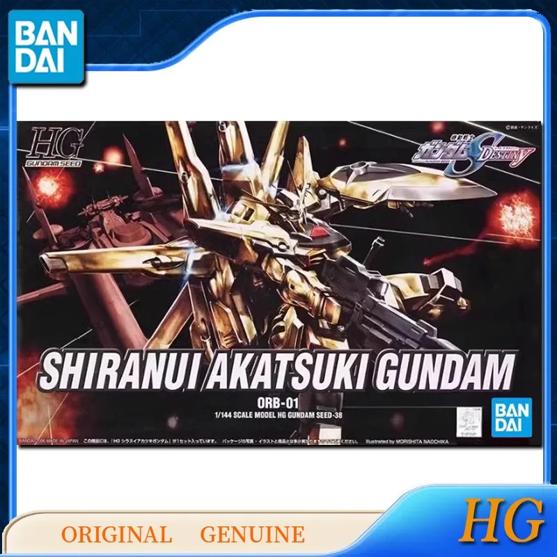 ของแท้ดั้งเดิมจาก HG Shiranui akatsuki ของเล่น Action FIGURE Anime GUNDAM สำหรับเด็กของขวัญเด็กเล็กเด็กผู้หญิงของสะสมโมเดลเครื่องประดับ