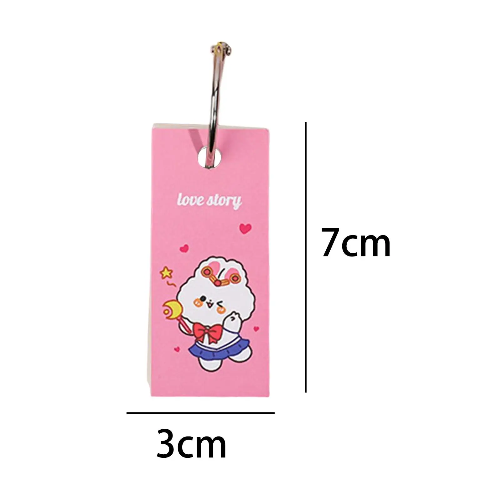 バインダーリング付きの空白のフラッシュカード、学習カード、ブックマーク紙、家庭用のDIYグリーティングカード