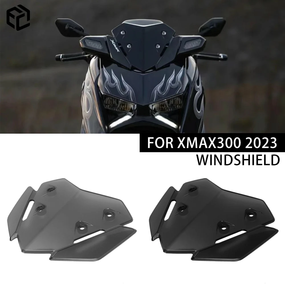 

Motorcycle Sports Windshield WindScreen Visor Viser For Yamaha XMAX 300 125 250 XMAX125 XMAX300 XMAX250 Front Screen Accessories