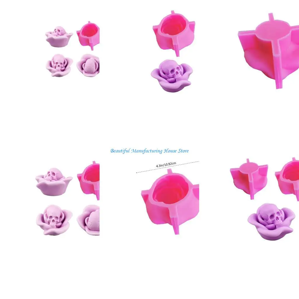 

E56A DIY Handicraft Mold Gifts for Friends Neighbors Mold Soap Ornament Mould