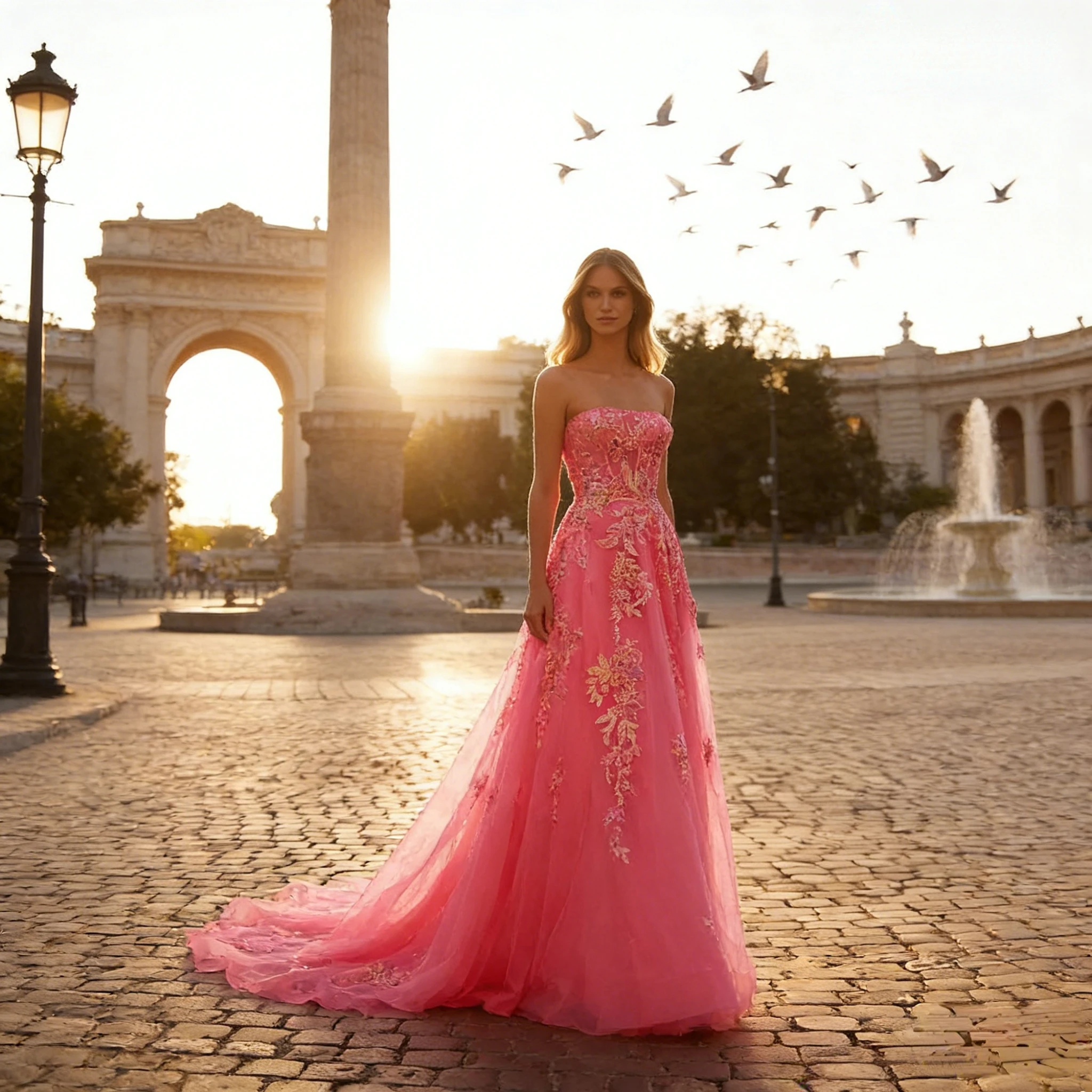 

Вечерние платья А-силуэта из фиолетового тюля с блестящими кружевными аппликациями, без рукавов, в пол, на заказ, для торжественных мероприятий