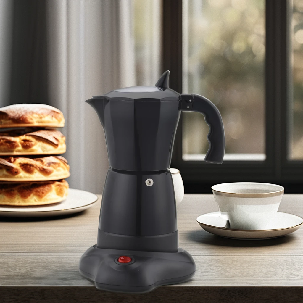 

Italian 6 Cups Espresso Stove Top Moka Percolator Pot Coffee Maker