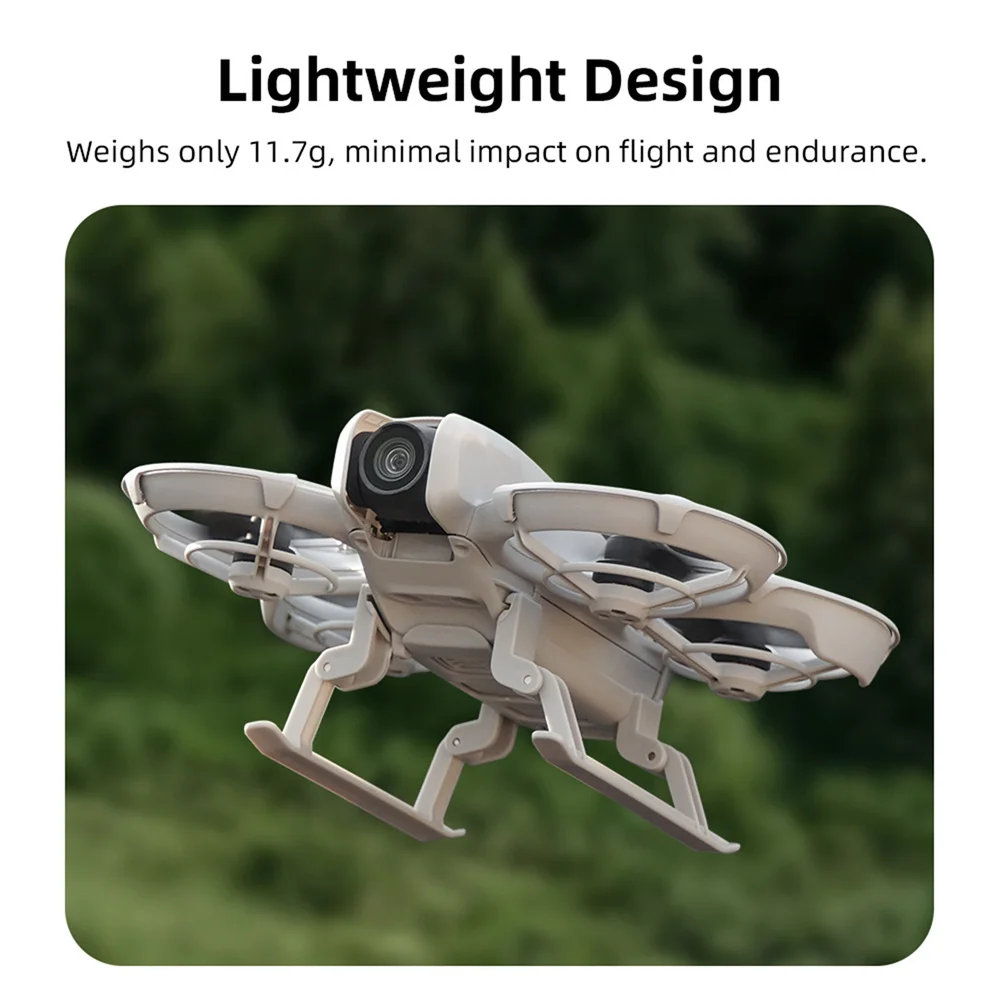 Tren de aterrizaje para DJI Neo, extensor de altura, patas de aterrizaje, trípode de protección de liberación rápida plegable para accesorios de Dron DJI Neo, 1 ud.