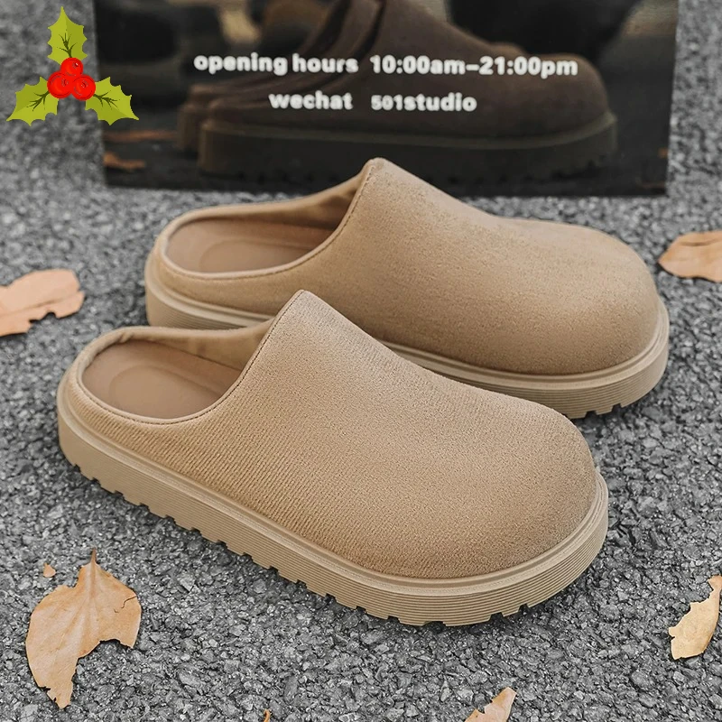 Lässige Slip-On-Hausschuhe für Herren, Sommer, neue, weiche Sohle, rutschfest, bequeme Outdoor-Wanderschuhe, modische Jugend-Joker-Tide-Hausschuhe