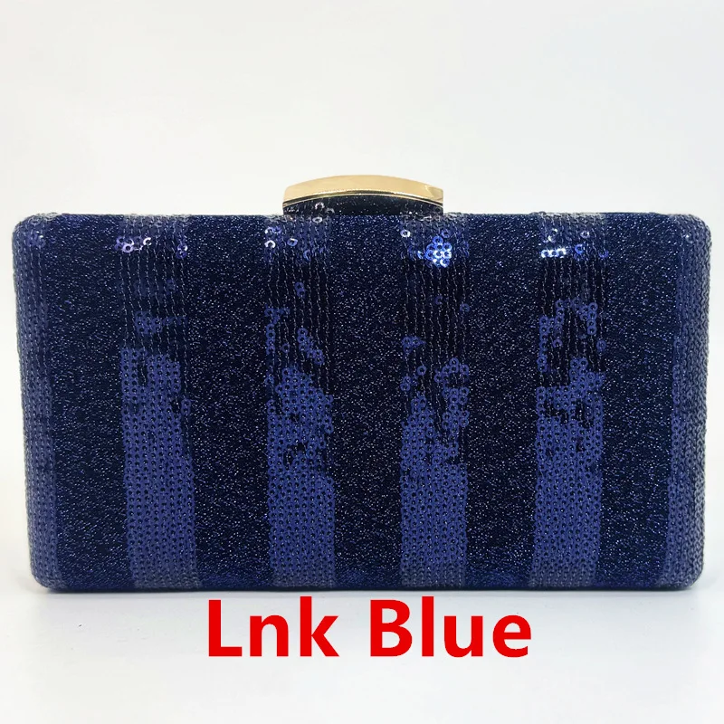 Italian Design Striped Sequins Shiny Clutch Bag Wedding Party Dinner Luxury Designer Bags Niche Designer Geometric Shoulder Bag