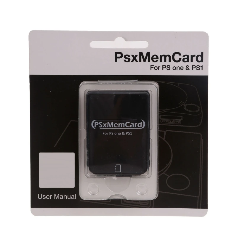 Gamepad MemCard PSX Memory Card Support Card for PS1 One Game Console Gaming Accessories Data Storage Game Card