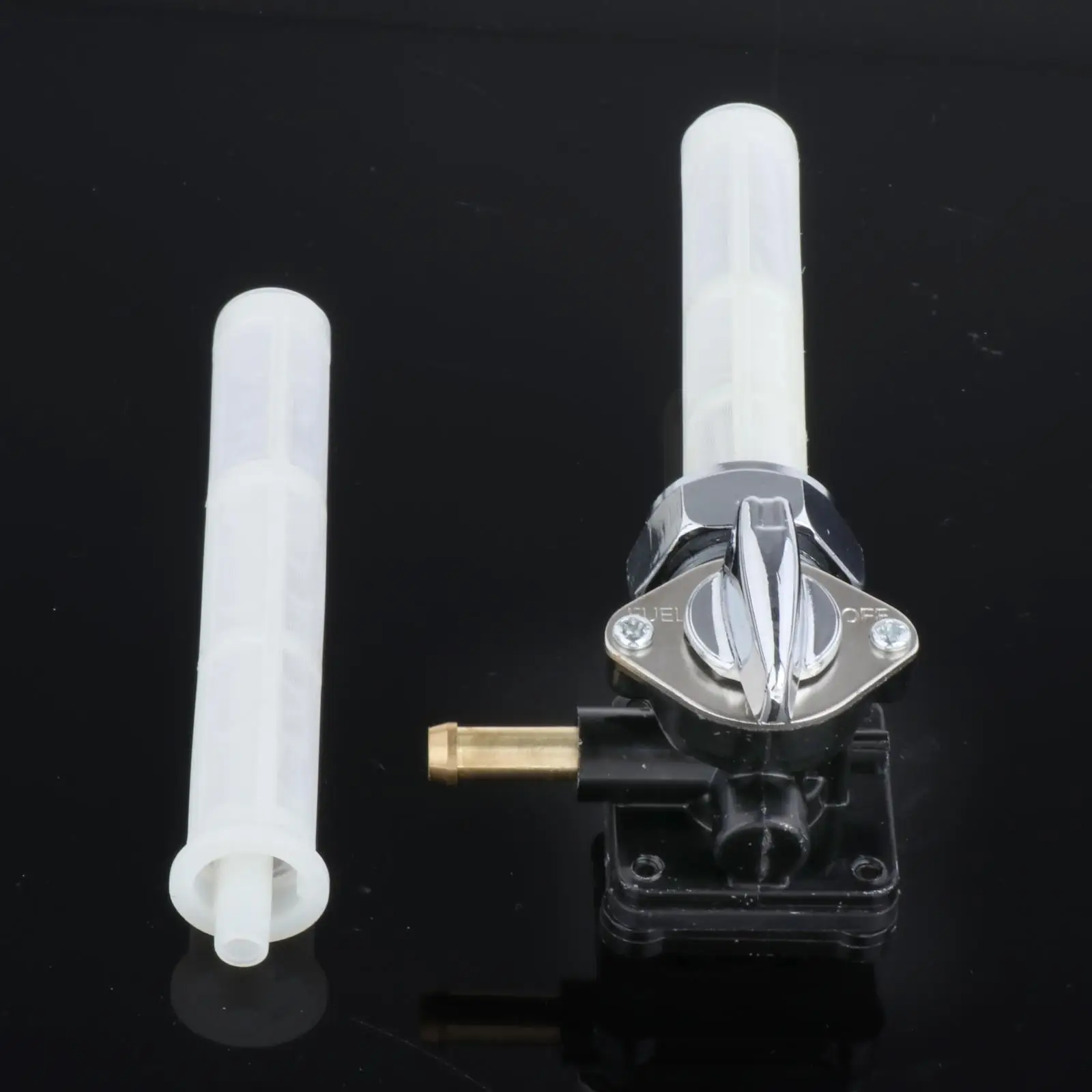 

Durable Fuel Valve Petcock with Male Thread Metal Strong Gas