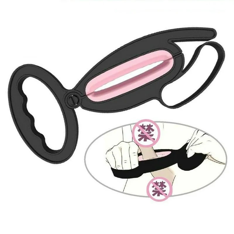 JELQING Male Penis Growth Penis Enlargement Exercise Penis Massager Extender Tool for Men Penis Stretch Massage Clip