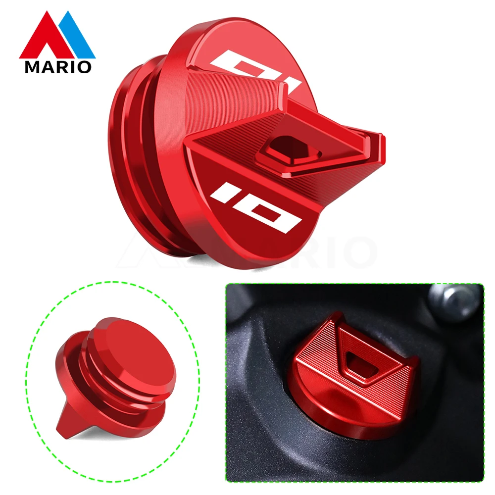Motorcycle CNC Aluminum Engine Oil Tank Cap Oil Filler Cup M27*3 Accessories For MT-10 2016-2024 MT-10 SP 2017-2024