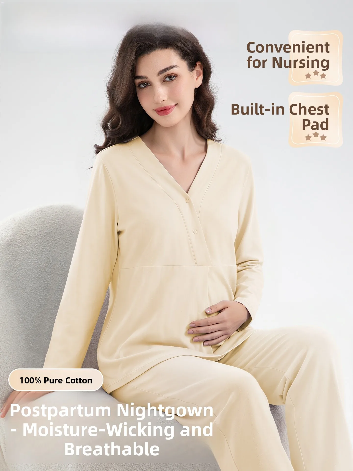 ropa-de-dormir-de-algodon-puro-para-maternidad-ropa-de-casa-para-lactancia-posparto-para-mujer-traje-de-casa-comodo-y-trans