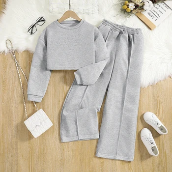 Girls Casual Crop Set 1