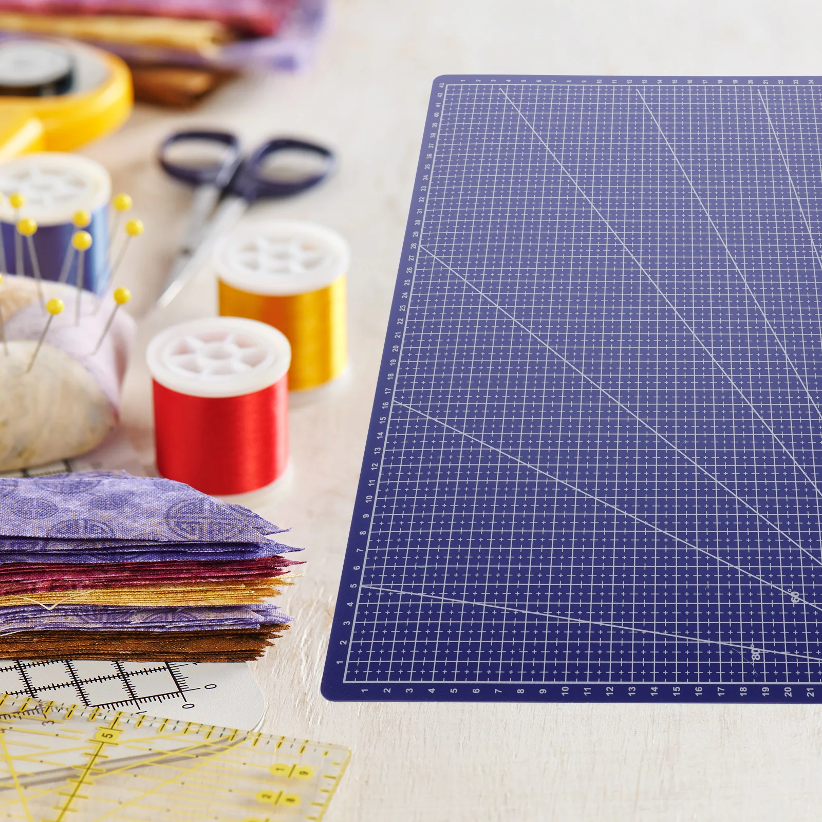 2 stuks snijmat professionele dubbelzijdige antislip PP ambachtelijke snijmat voor doe-het-zelf graveren naaien scrapbooking projecten