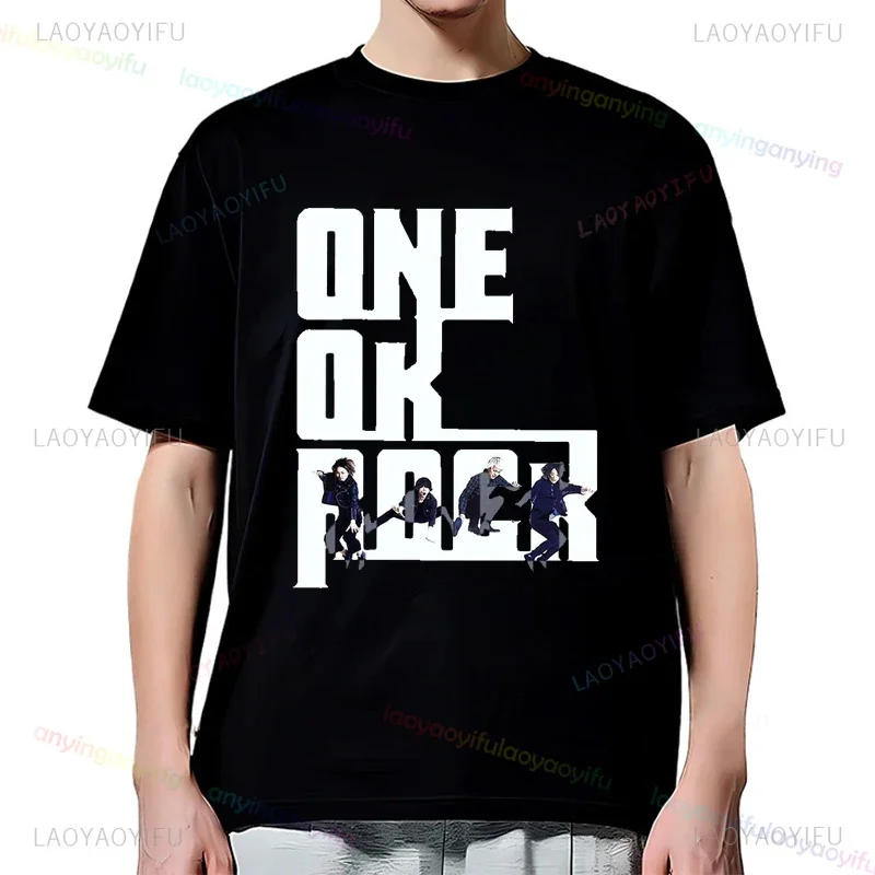 

Y2k Rock Band-One Ok Rock-Graphic Printed T Shirt Hip-hop Harajuku Streetwear Shirts ClassicTee Unique Mens Clothes Women Top