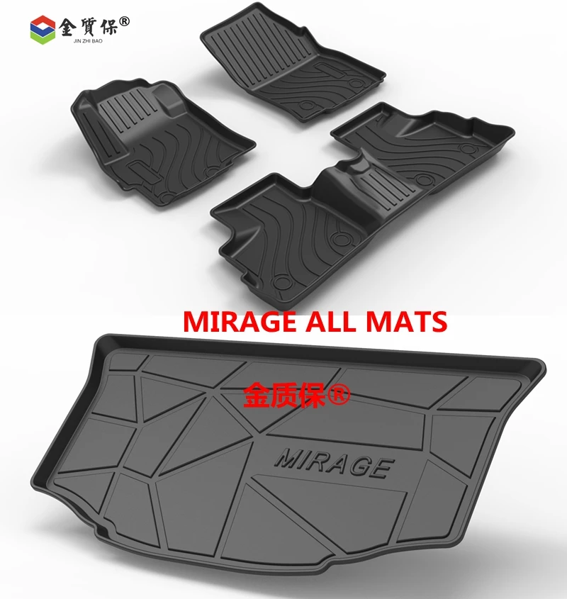 Use for 2017-24 Mitsubishi Mirage G4 Attrage car carpet  AllWeather car Floor Mat Fit For Mirage G4 Attrage waterproof floor mat