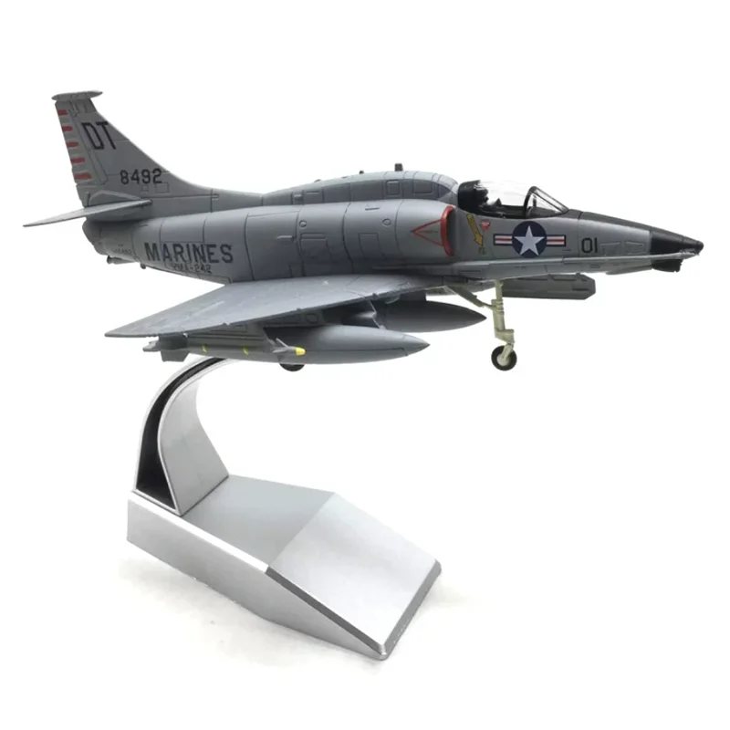 

1/72 Scale US Marine Corps A-4 A4 Skyhawk Attack Aircraft Alloy Model Collection Decoration Item Toy