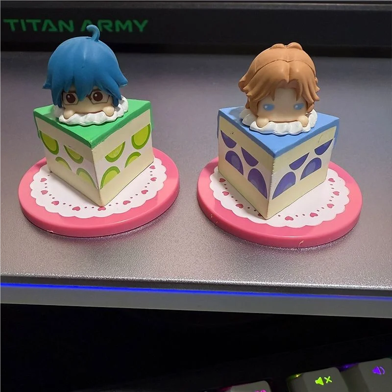 Stasto 5Pcs Gashapon ぷちばーす BINAN KOUKOU CHIKYUBOUEIBU ETERNAL LOVE! Figurka Anime Zabawki dla dzieci Prezent Kolekcjonerskie ozdoby modelarskie