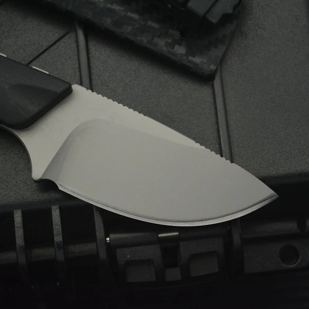 2025 التخييم سكين مستقيم 8Cr13Mov بليد G10 مقبض في الهواء الطلق بقاء السكاكين التكتيكية شفرة مثبتة سكين