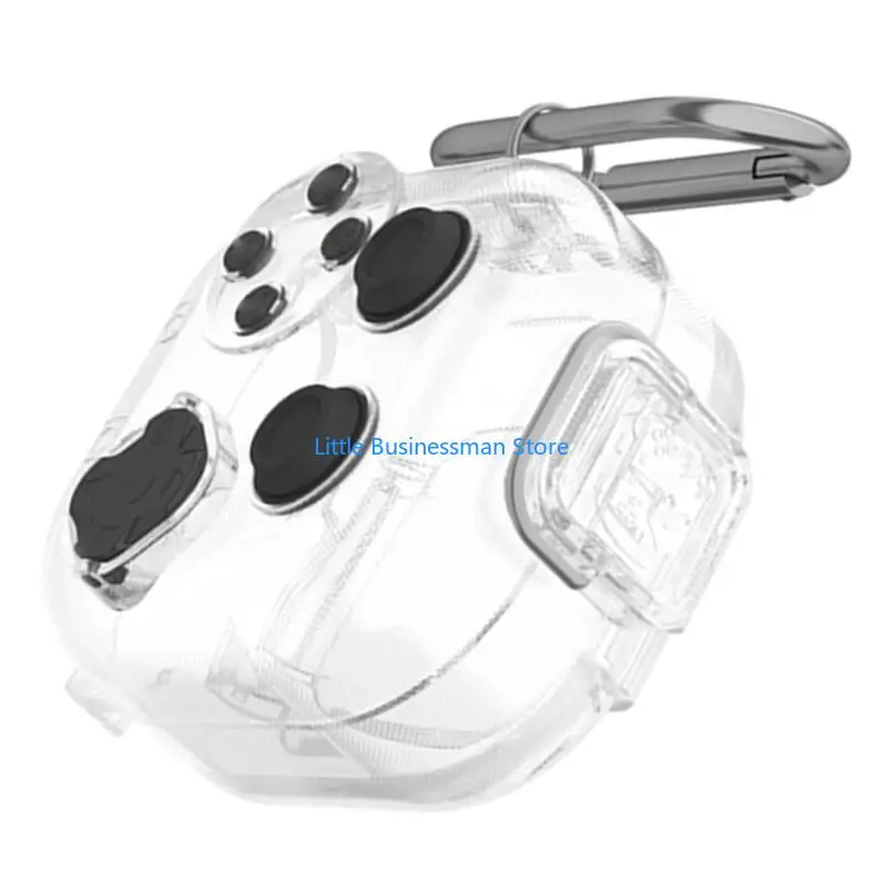 Wireless Earbud Charging Case Cover Housing with Molded Outer Layer to Help Limit Everyday Scratches During Storage and Travel