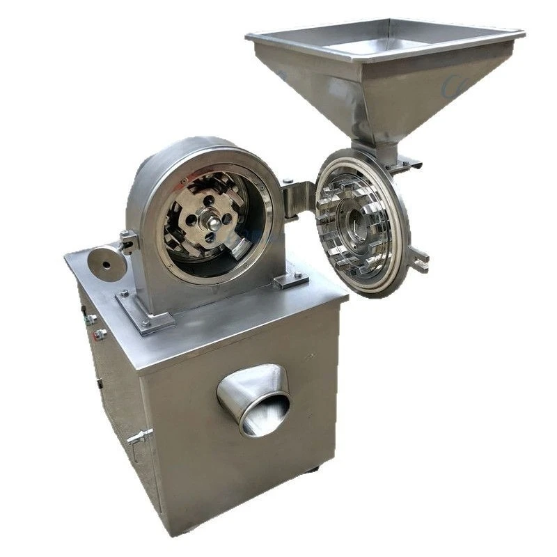 Stainless steel rock sugar white sugar machine, universal Chinese herbal medicine pulverizer industrial universal