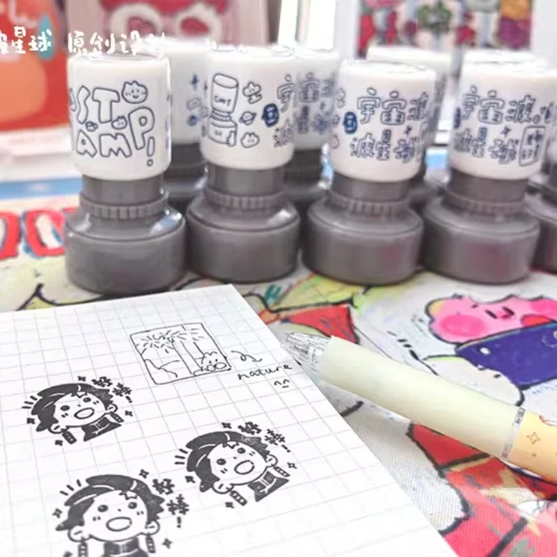 مجموعة طوابع Demon Slayer Photopolymer - طوابع أنيمي Tanjiro وGiyu وZenitsu وKyojuro لسكرابوكينغ وصنع البطاقات #3