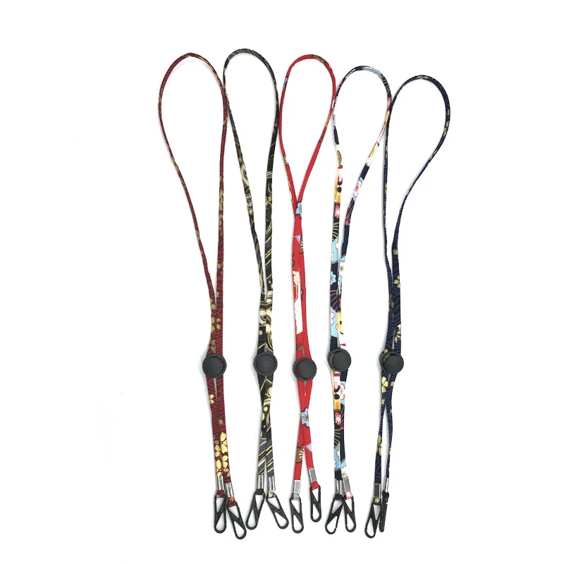 Einstellbare Maske Lanyard Maske Halter Hängen Haken Lagerung Artefakt Kette Anti-Drop Spurlose Ohr Gläser Kette Brillen Schnur