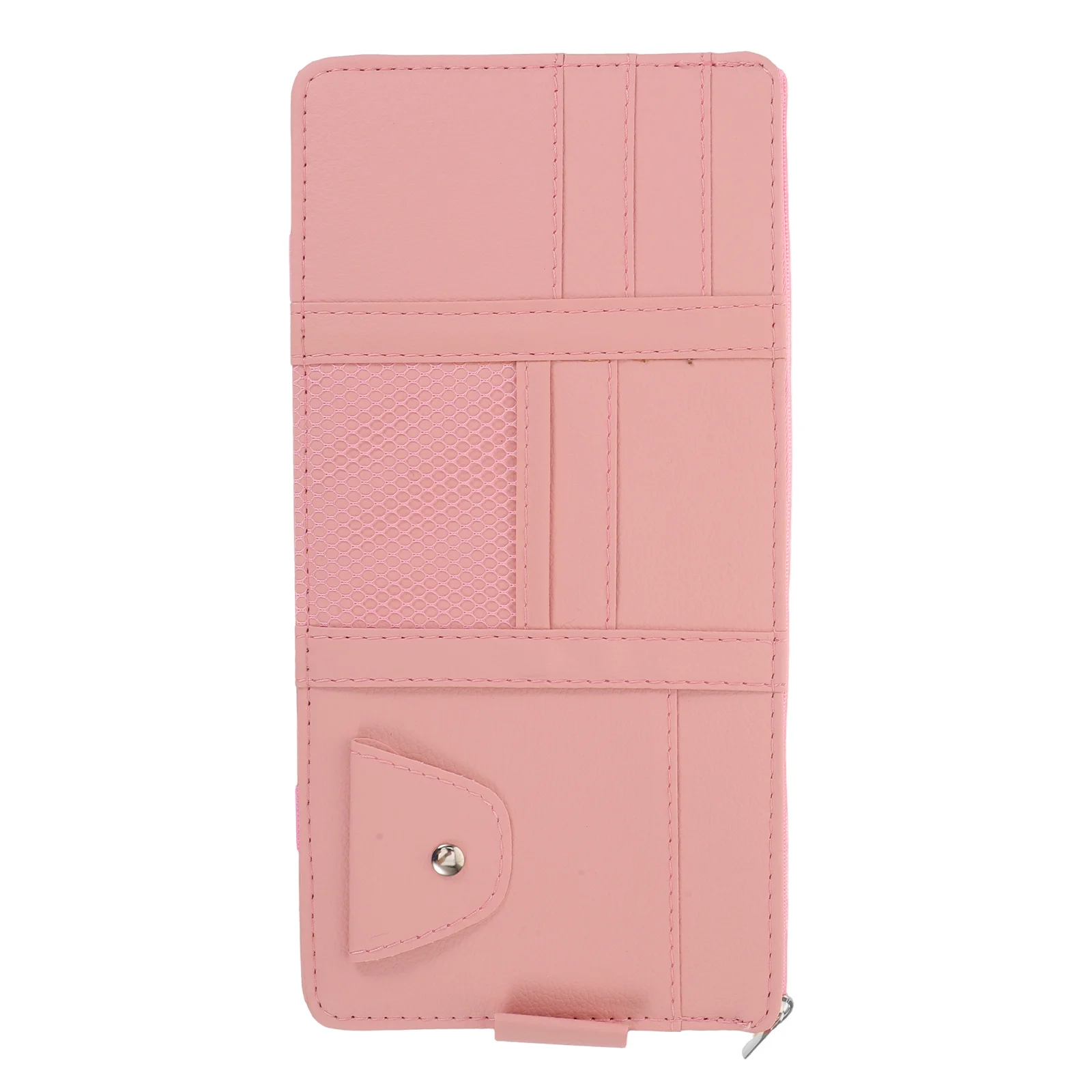 

Auto Sun Visor Organizer Multi-Pocket Zipper Pouch for Sunglasses Cards Documents Car Truck Suv Interior Storage Accessories