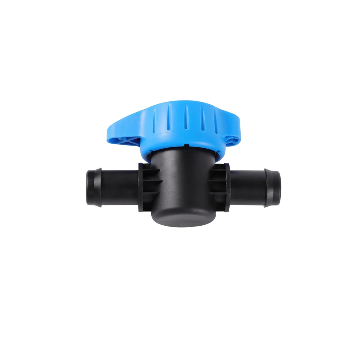 5개 DN25mm 싱글 바브드 스트레이트 밸브 3/4인치 수나사 유량 제어 밸브 플라스틱 워터 밸브 바브드 볼 밸브 물 오일 가스용