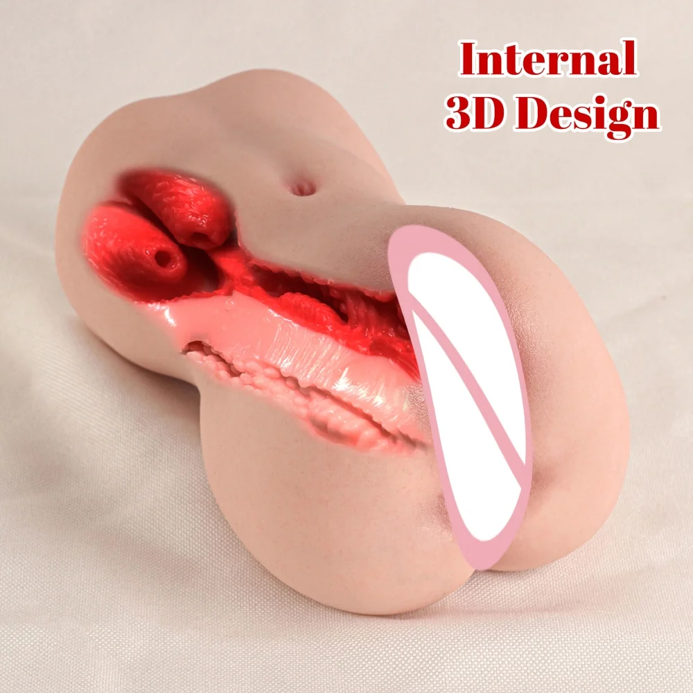 Realistic Sex Dolls for Men Penis Stimulation,Portable TPE Male Masturbator,Mini Lifelike 3D Textured Male Sex Toys for Men Masturbation,Adult Sex Toy with Pocket Pussy Vaginal,Mens Stroker Sex Doll for Man Masturbation Intense - view 6