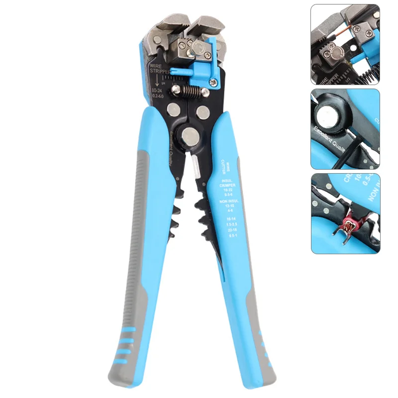 

Многофункциональные плоскогубцы для кабеля, электрические клещи для зачистки проводов, обжимные клещи, ручные инструменты, автоматический инструмент для зачистки проводов