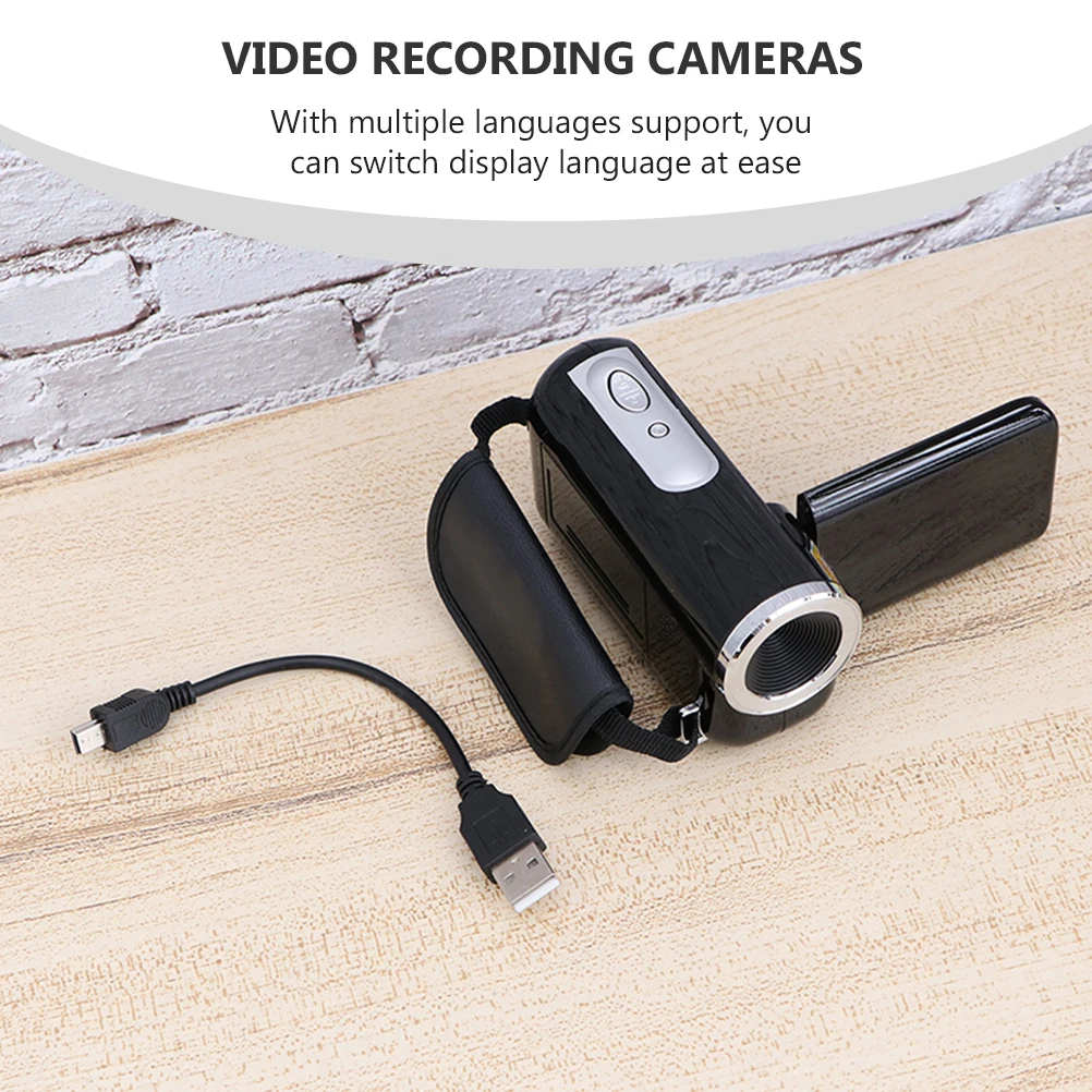 

Mini DV Camera 16MP 2 Inch Screen Portable Video Recording Camcorder Digital Action Fashion Cameras Without