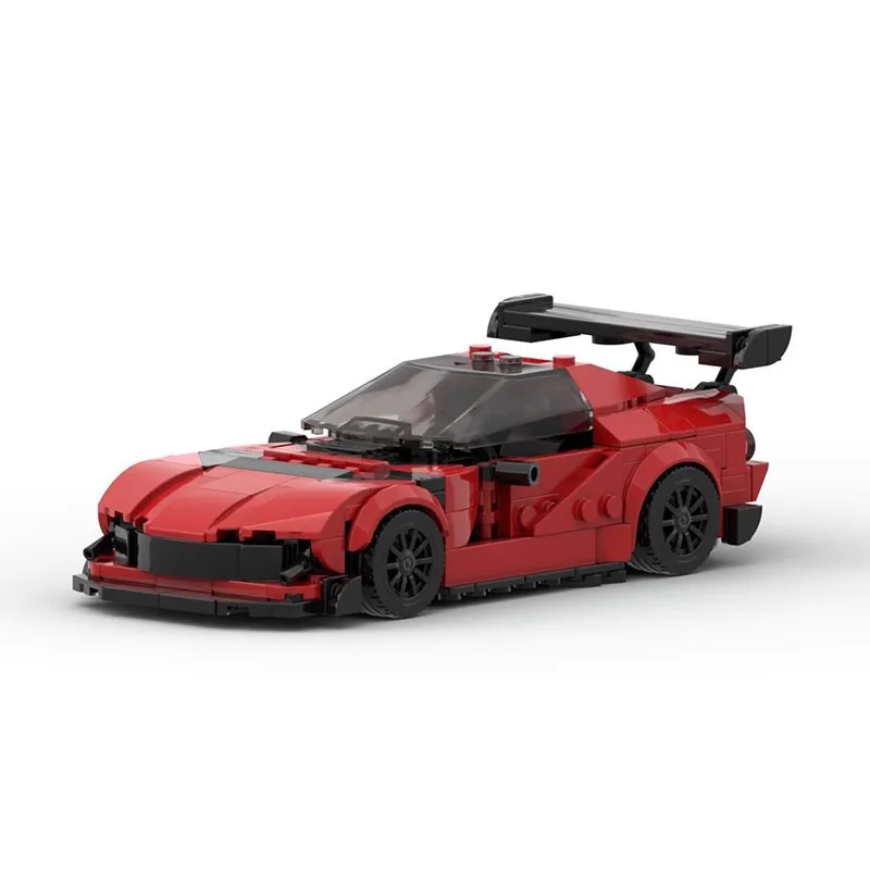 Super Racing Car 812 Style Building Blocks DIY Assembled Sports Car Model Bricks Toy for Car Lovers Collectors Home Display