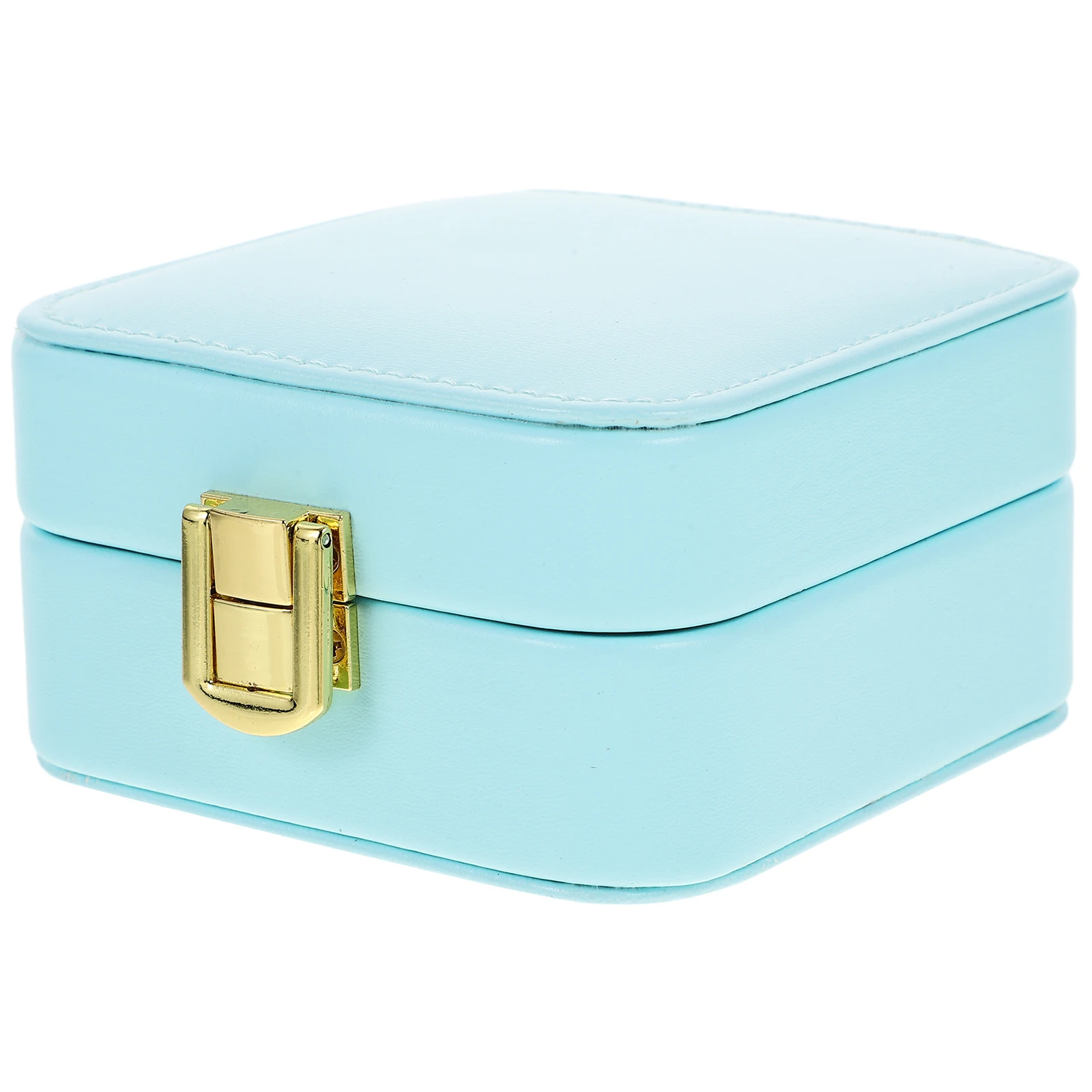 

Portable Jewelry Storage Box Organizer Travel Earrings Necklaces Bracelets Rings Holder Small Compact Lightweight Case