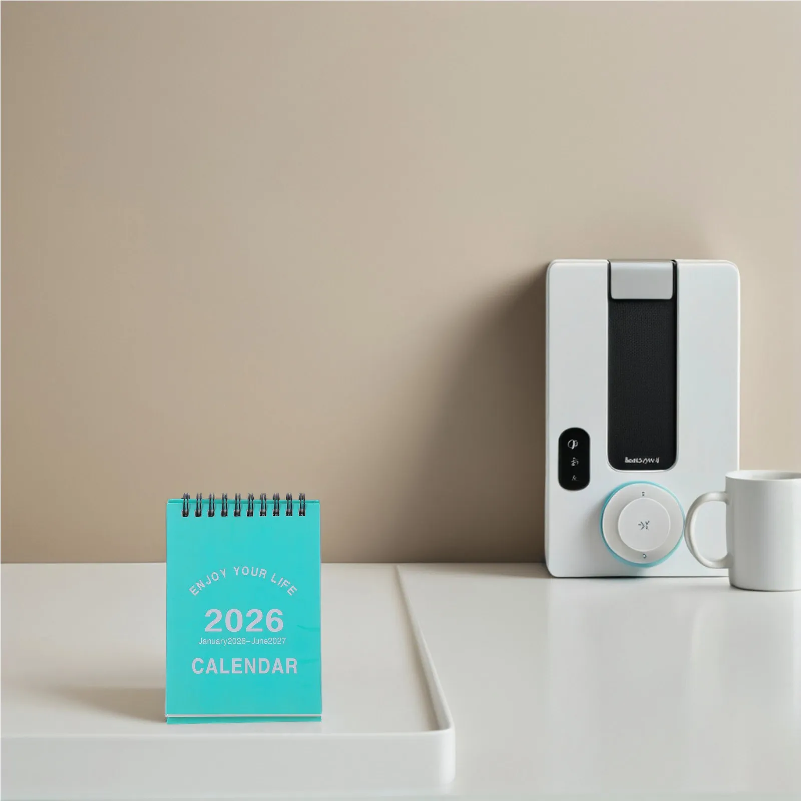 

Мини-настольный календарь 2026: Компактный откидной ежемесячный планировщик, черный, маленький календарь для офиса, дома, рабочего стола, настольный, на подставке, лунный календарь